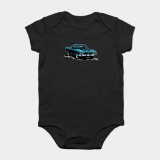 Blue 68 El Camino Baby Bodysuit